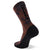 MONS ROYALE Atlas Crew Print Socks - Unisex Copper Tie-Dye