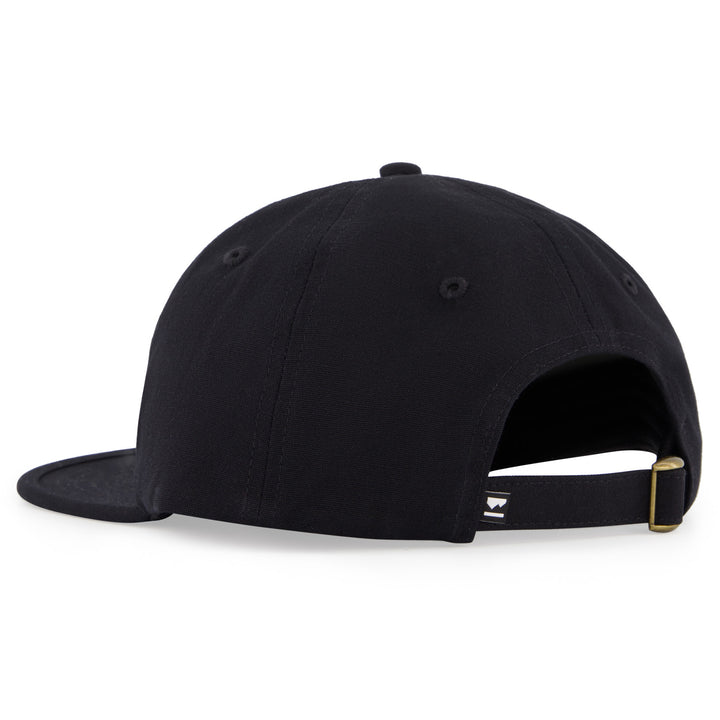 MONS ROYALE Roam 6 Panel Hat Black