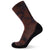 MONS ROYALE Atlas Crew Print Socks - Unisex Copper Tie-Dye