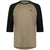 MONS ROYALE Tarn Merino Shift Raglan 3/4 Jersey Walnut/Black