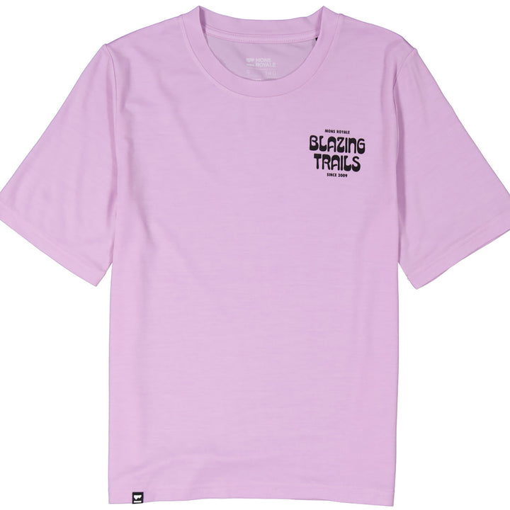 MONS ROYALE Icon Relaxed Tee - Women's Orchid