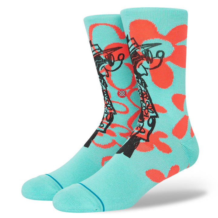 Stance Surf Check By Russ Socks Blue