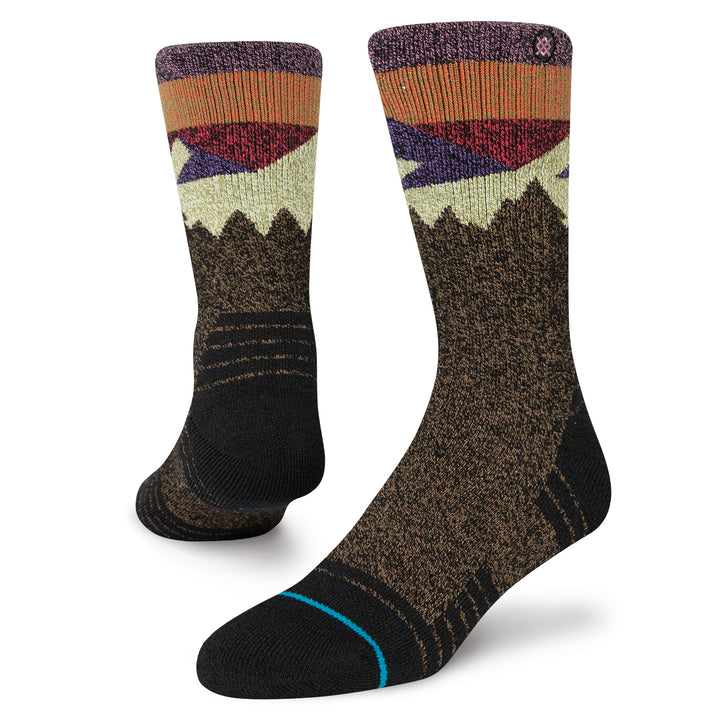 Stance Divided Socks - Unisex Black/Brown