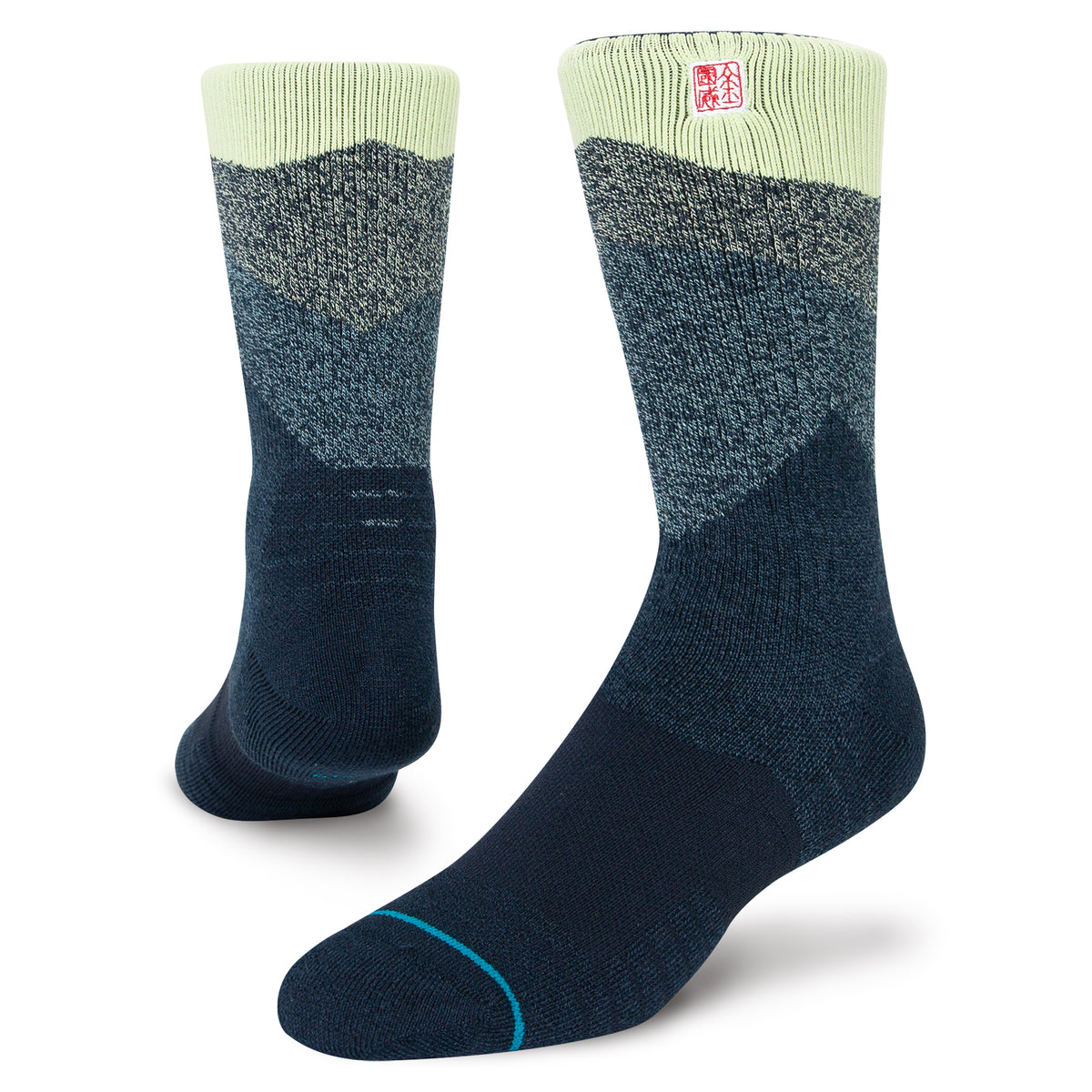 Stance x Jimmy Chin 4 Peaks Socks - Unisex Navy
