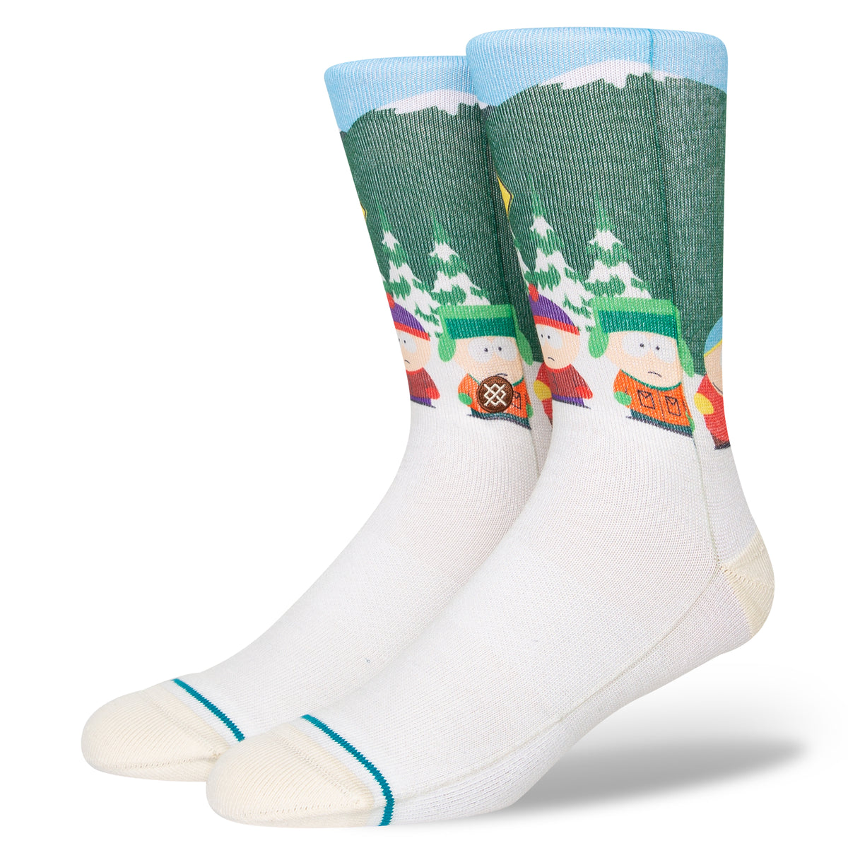 Stance Bus Stop Socks Vintage White