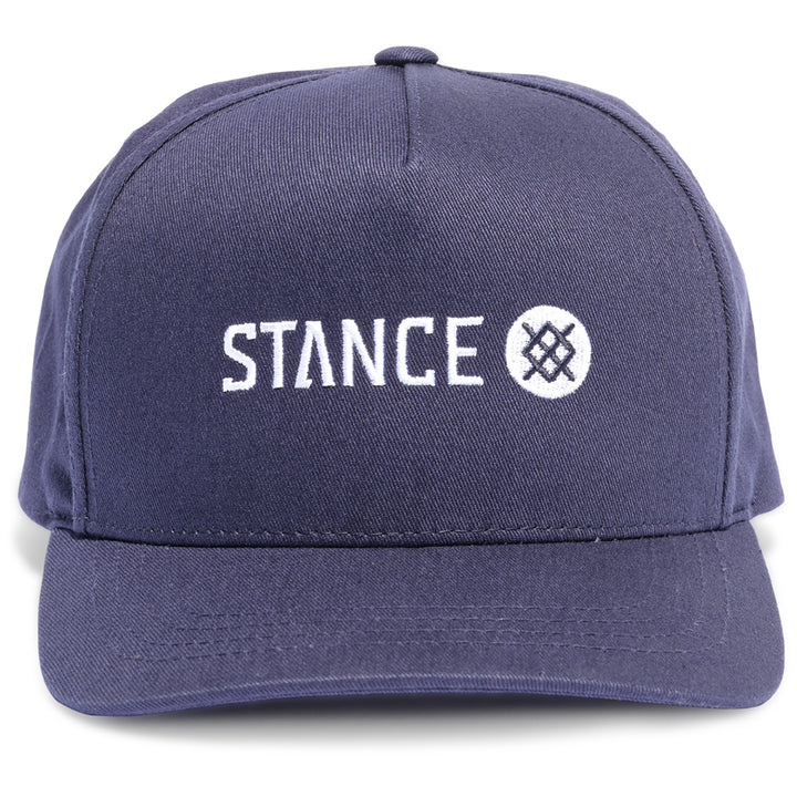 Stance Icon Snapback Hat Navy