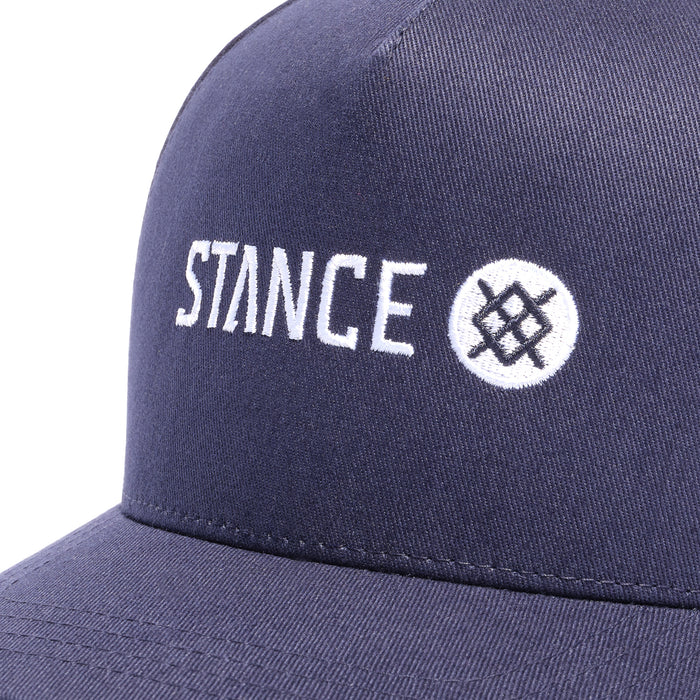Stance Icon Snapback Hat Navy