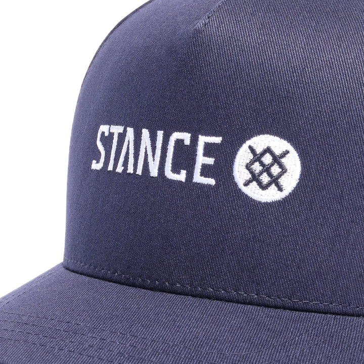 Stance Icon Snapback Hat Navy