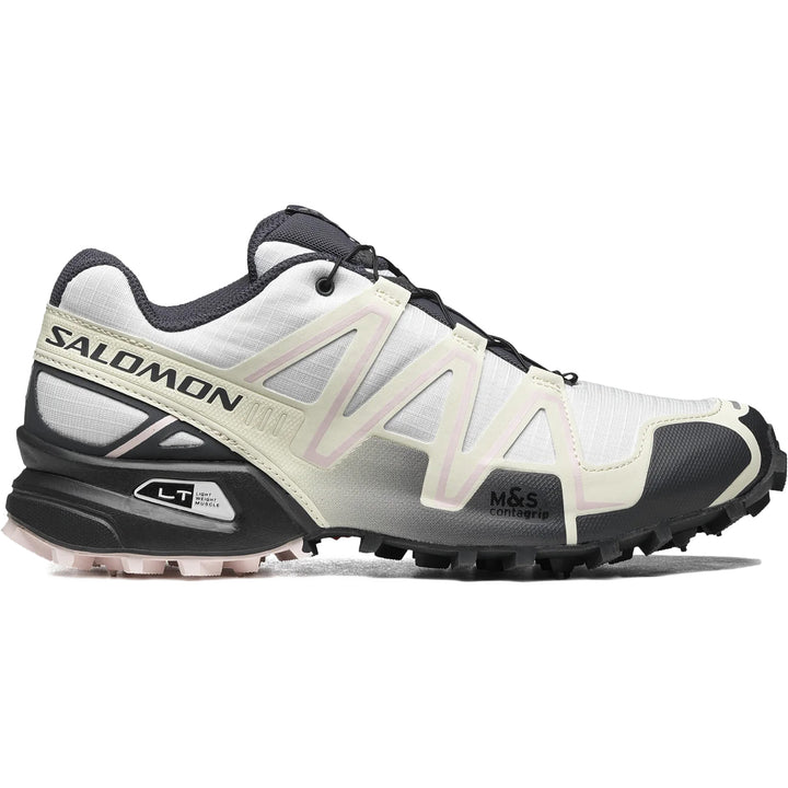 Salomon Speedcross 3 Shoes - Women's White/Ebony/Cradle Pink