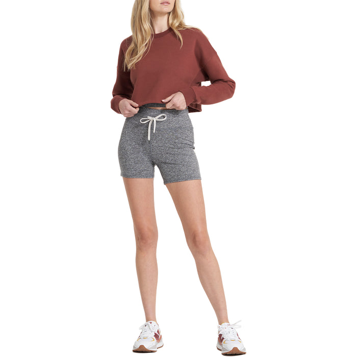 Vuori Halo Vintage Shorts - Women's Heather Grey