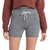 Vuori Halo Vintage Shorts - Women's Heather Grey