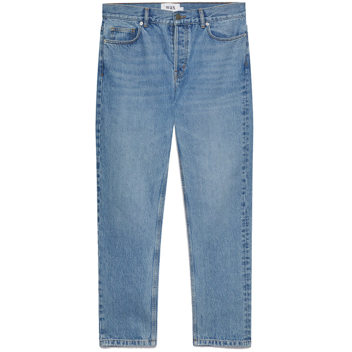 Wax London Slim Fit Jeans - Men's Mid Blue Wash
