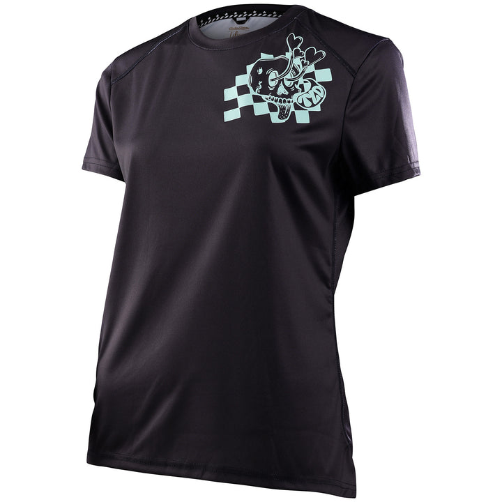 Troy Lee Designs Lilium Short-Sleeve Jersey - Women's Micayla Gatto Black