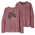 Patagonia Cap Cool Daily Graphic Long-Sleeve-Lands Shirt - Women's Across The Trail: Evening Mauve X-Dye
