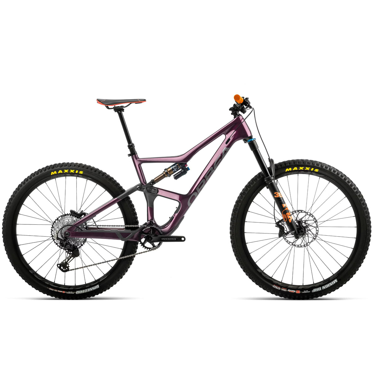 Orbea Occam M30 LT Complete Mountain Bike 2023 Metallic Mulberry-Black