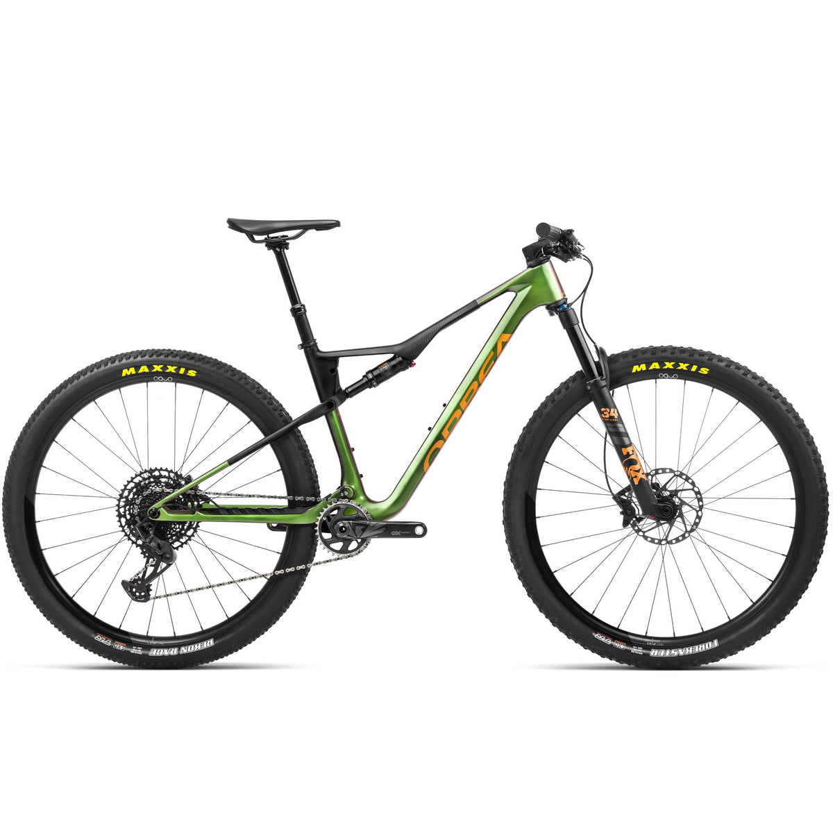 Orbea Oiz M20 Complete Mountain Bike 2023 Chameleon Goblin Green-Black