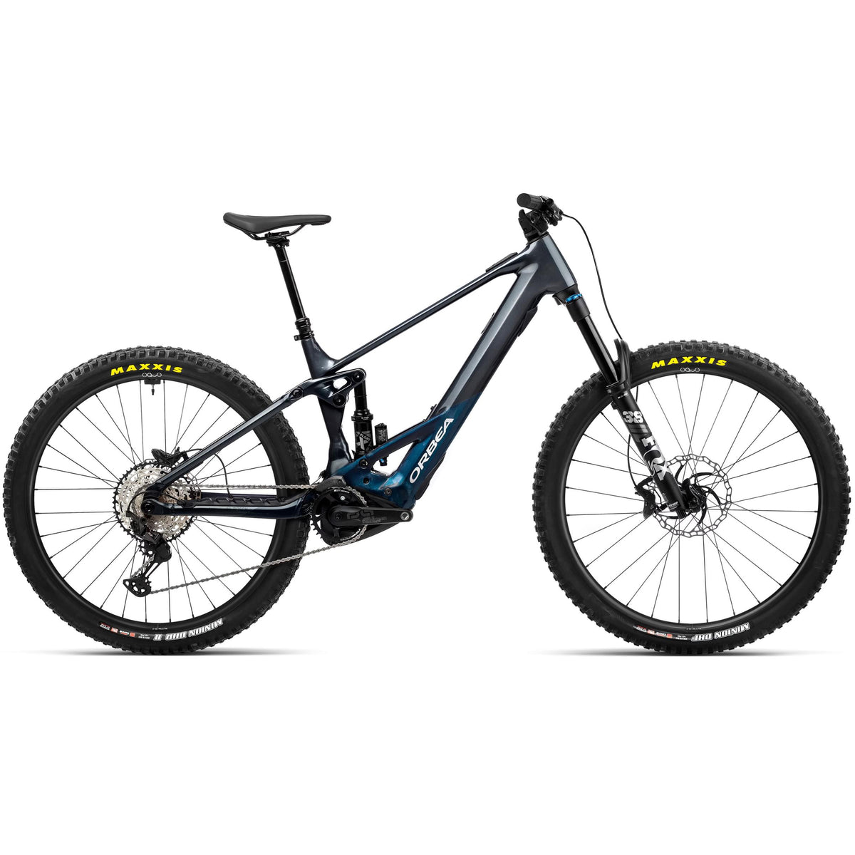 Orbea Wild FS H10 E-Mountain Bike 2023 Basalt Grey-Dark Teal