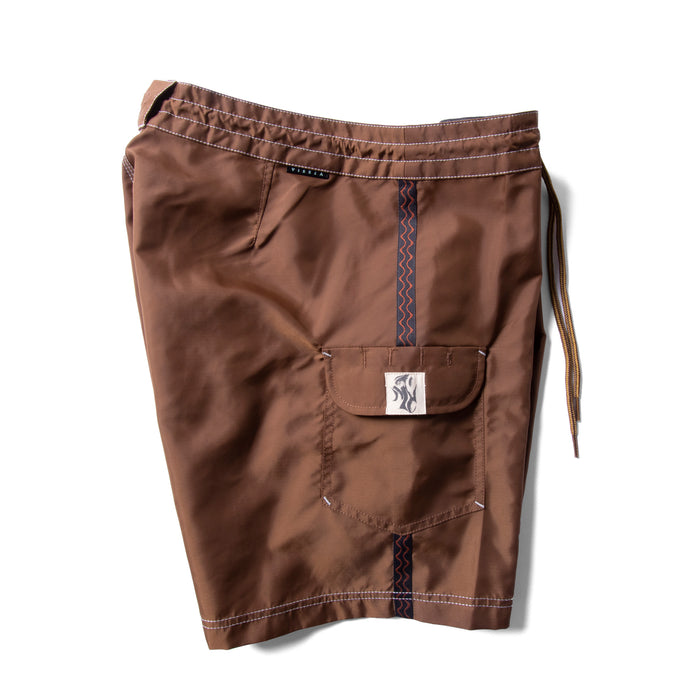 Vissla Undefined Lines 16.5" Boardshorts - Men's Chocolate