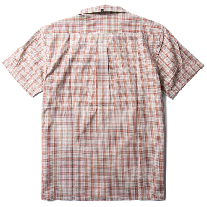 Vissla Undefined Lines Eco Short-Sleeve Shirt - Men's Clay