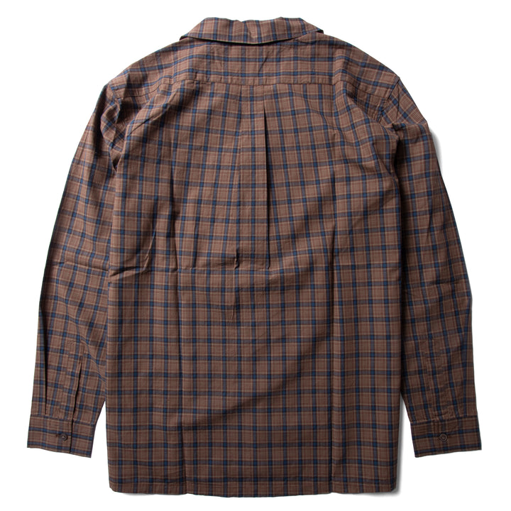 Vissla Undefined Lines Eco Long-Sleeve Shirt - Men's Chocolate