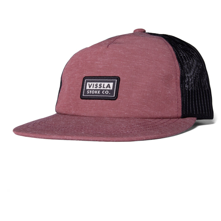 Vissla Lay Day Eco II Trucker Hat Brick