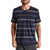 Roark Well Worn Crew Sandbar Jacquard Shirt - Men's Dark Navy