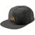 Roark Peaking Deep 5 Panel Hat Black