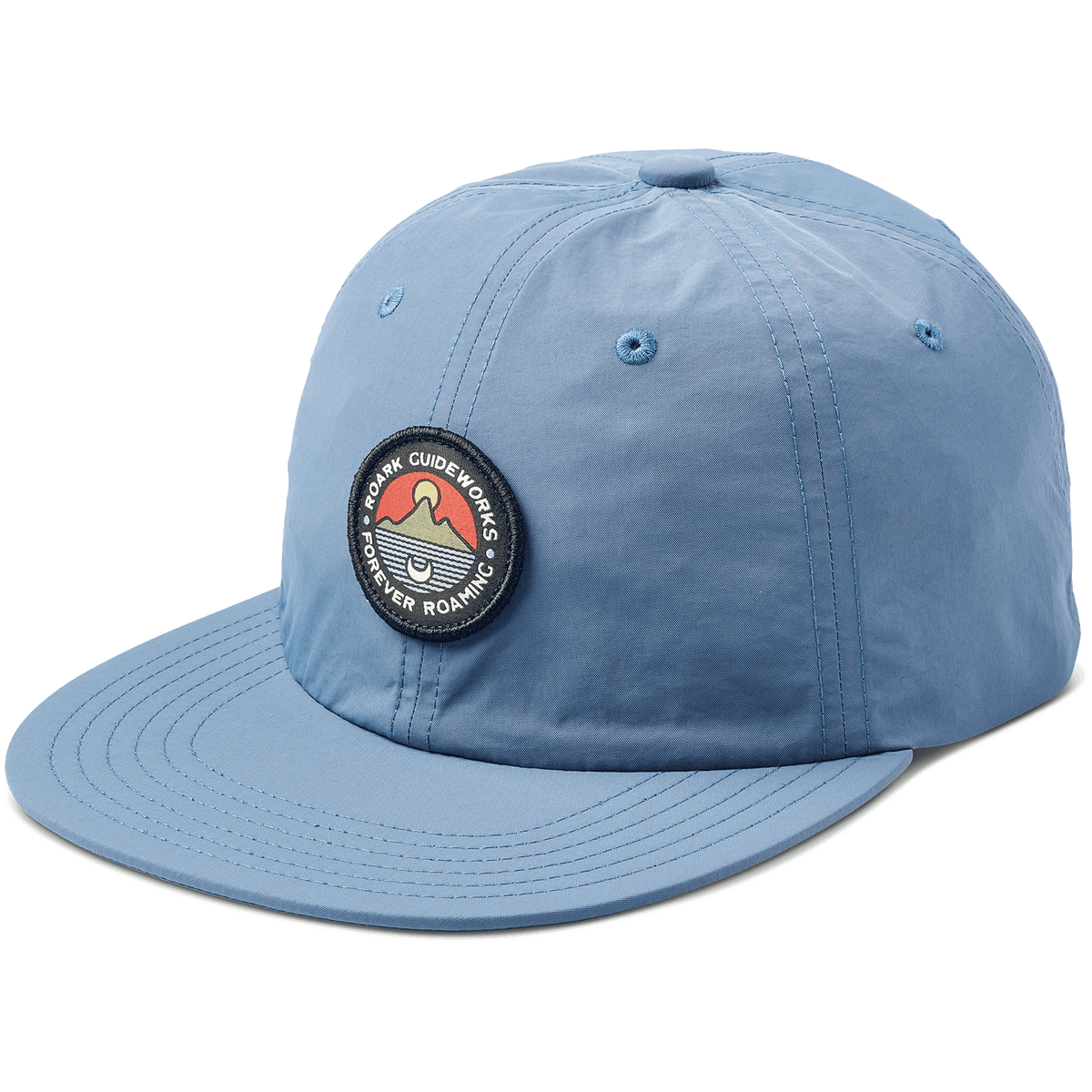 Roark Sun Up Sun Down 6 Panel Hat Hydro Blue
