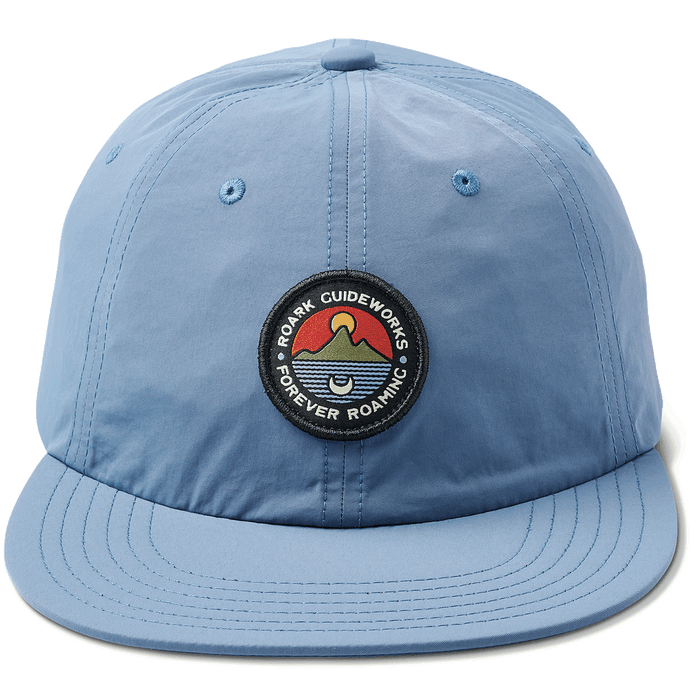 Roark Sun Up Sun Down 6 Panel Hat Hydro Blue
