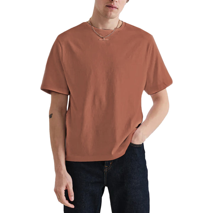 Wax London Dean T-Shirt - Men's Rust
