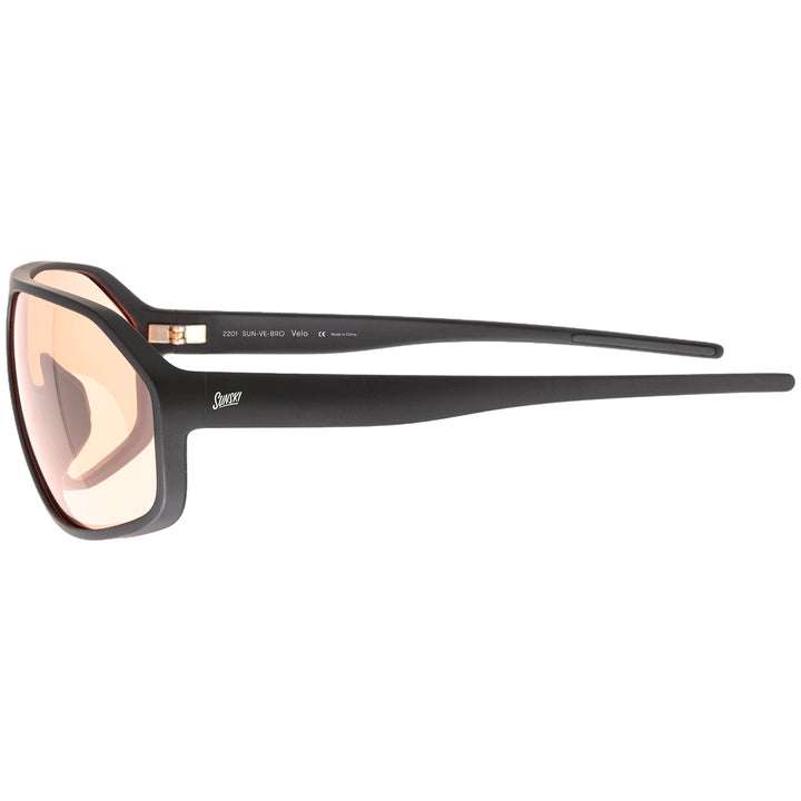 Sunski Velo Sunglasses Black/Rose Polarized