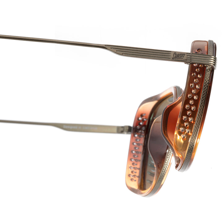 Sunski Bernina Sunglasses Caramel/Forest Polarized