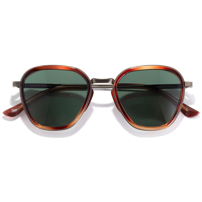 Sunski Bernina Sunglasses Caramel/Forest Polarized