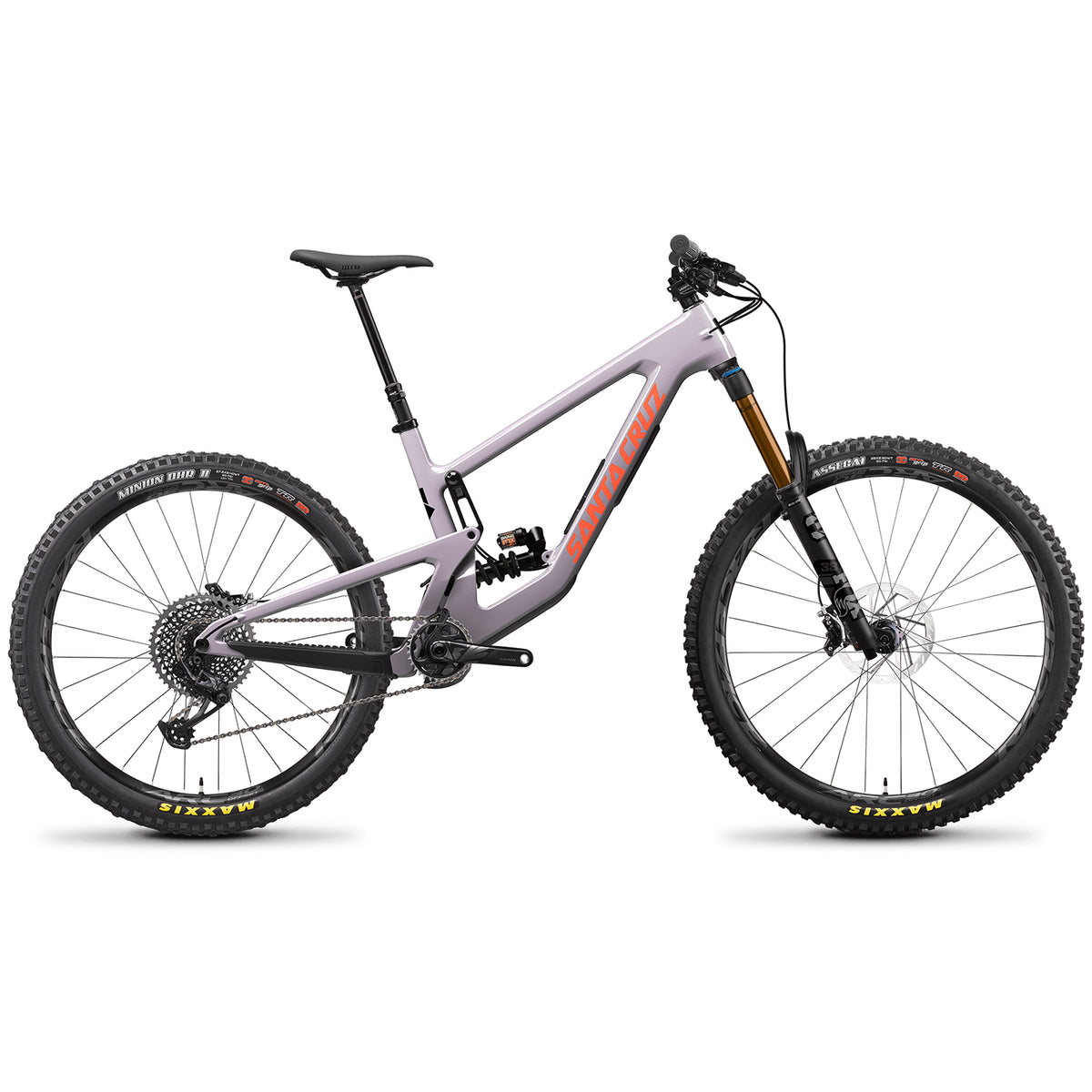 Santa Cruz Bicycles Nomad CC X01/GX Coil Complete Mountain Bike 2023 Gloss Gypsum
