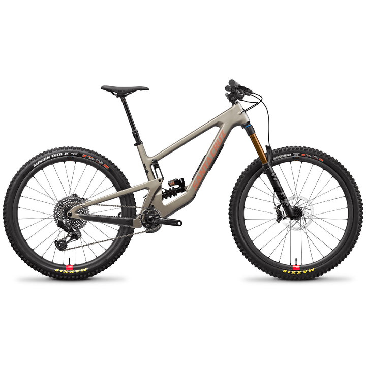 Santa Cruz Bicycles Megatower CC X01/GX Coil Complete Mountain Bike 2023 Matte Nickel