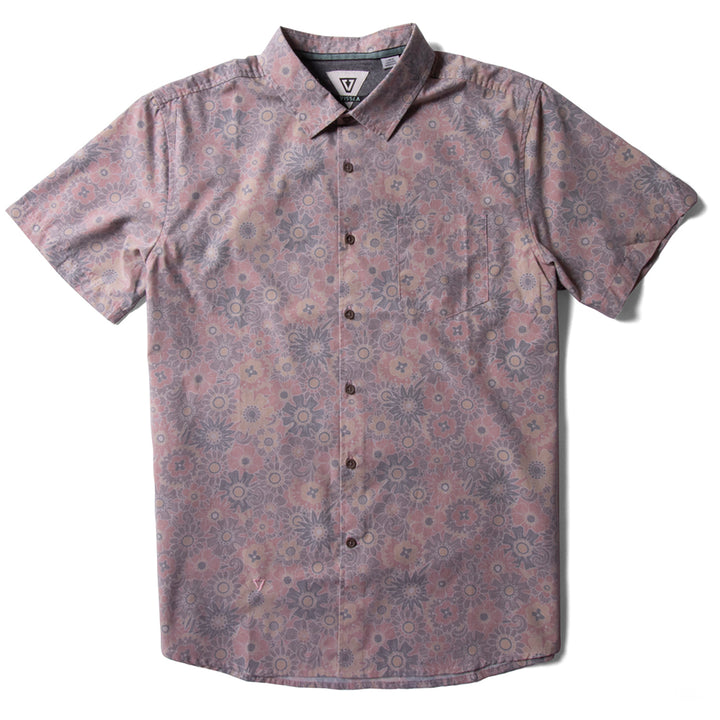 Vissla Far Out Eco Short-Sleeve Shirt - Men's Terracotta