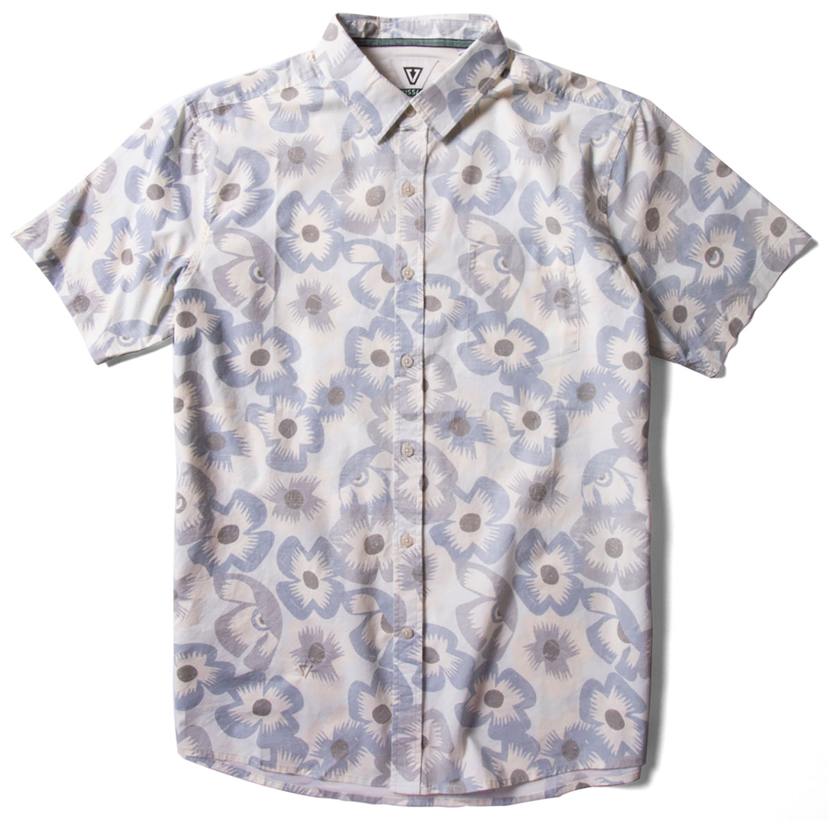 Vissla Lookout Short-Sleeve Eco Shirt - Men's Cool Blue