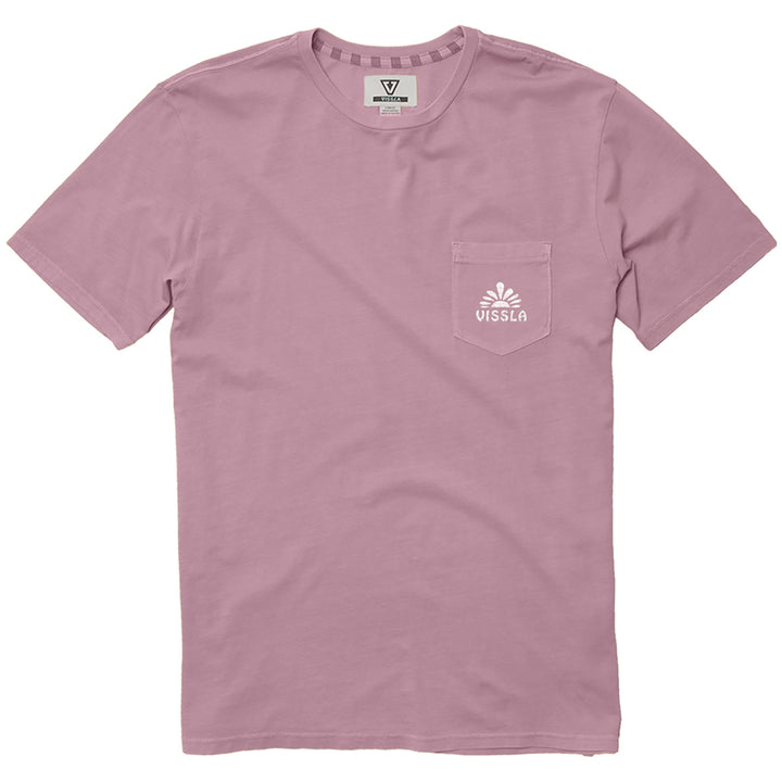 Vissla Islander Short-Sleeve Pocket Tee - Men's Dusty Rose