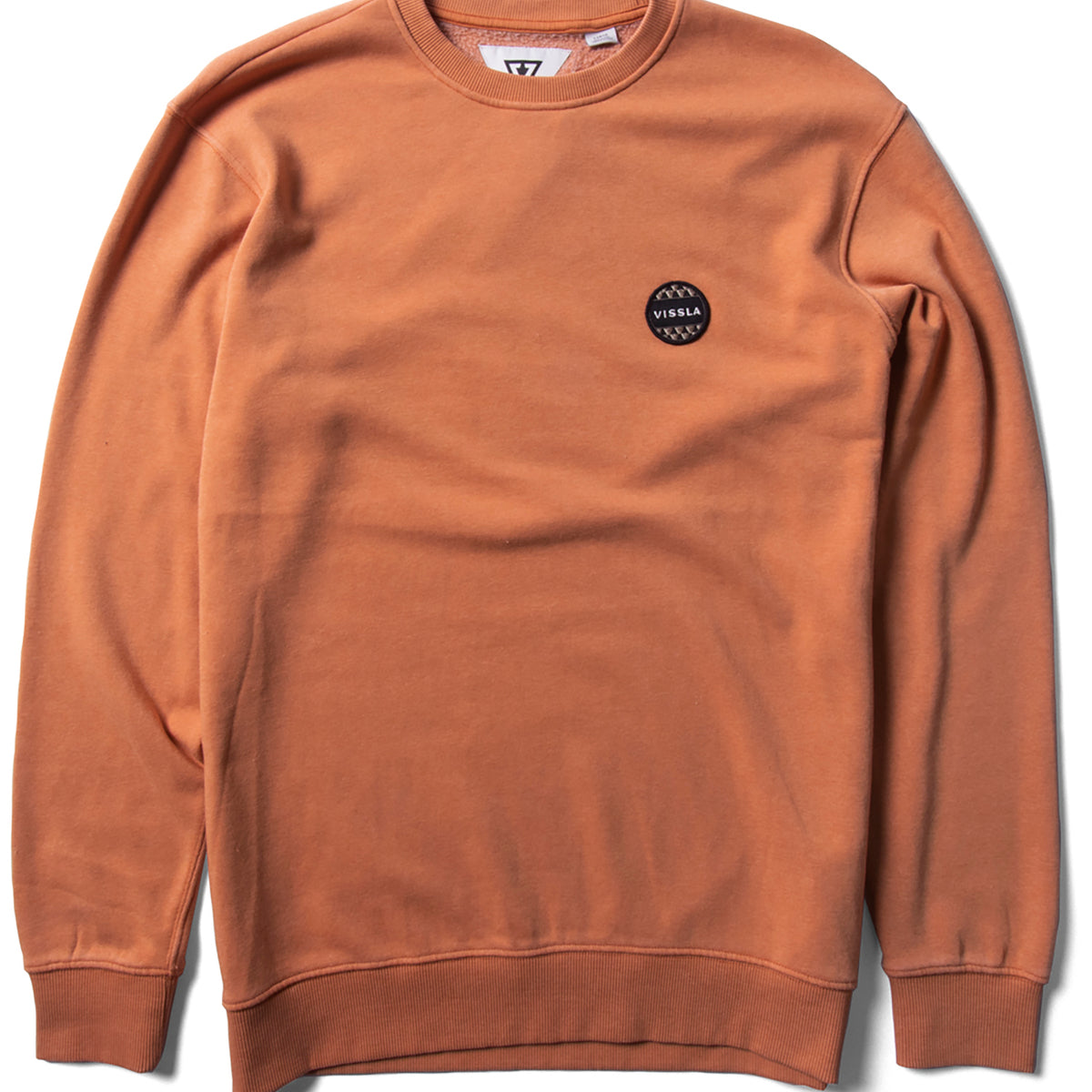 Vissla Solid Set Eco Crew - Men's Guava