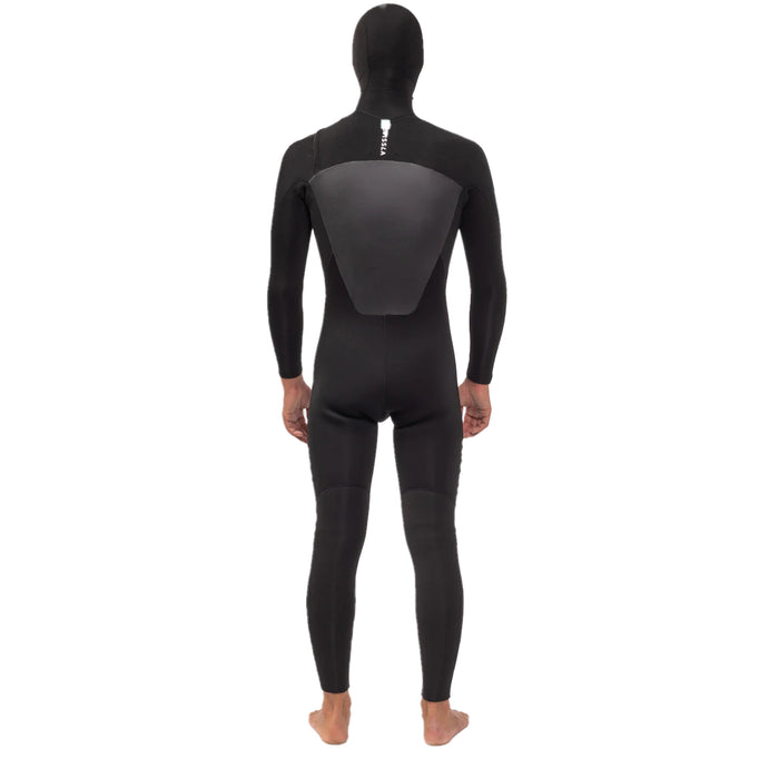 Vissla 7 Seas 6/5 Chest Zip Hooded Wetsuit Black