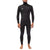 Vissla 7 Seas 5/4/3 Chest Zip Hooded Wetsuit Black