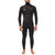 Vissla 7 Seas 4/3 Chest Zip Hooded Wetsuit Black