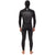 Vissla 7 Seas 4/3 Chest Zip Hooded Wetsuit Black