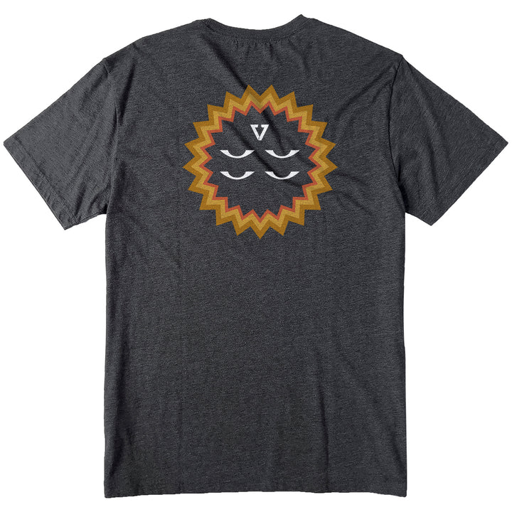 Vissla Four Eyes Heather Tee - Men's Black Heather