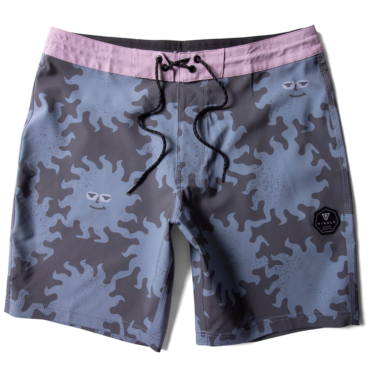 Vissla Sunburnt Shred Heads 18.5" Boardshorts - Men's Black