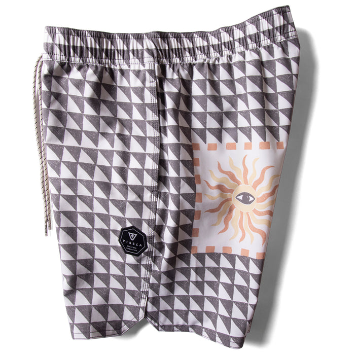 Vissla Twisted Minds 16.5" Ecolastic Boardshorts - Men's Phantom