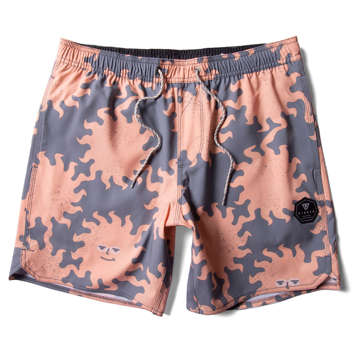 Vissla Sunburnt Shred Heads 16.5" Boardshorts - Men's Graphite