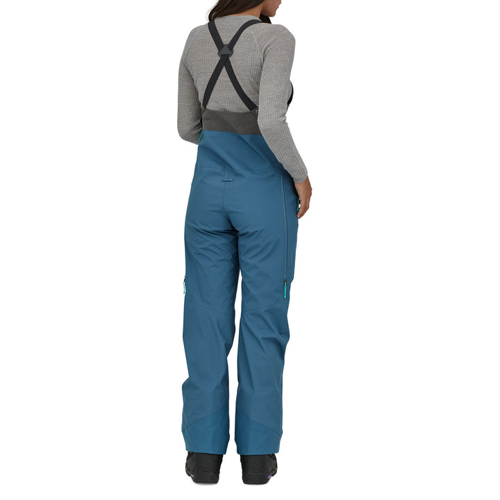 Patagonia Snowdrifter Bibs - Women's Wavy Blue