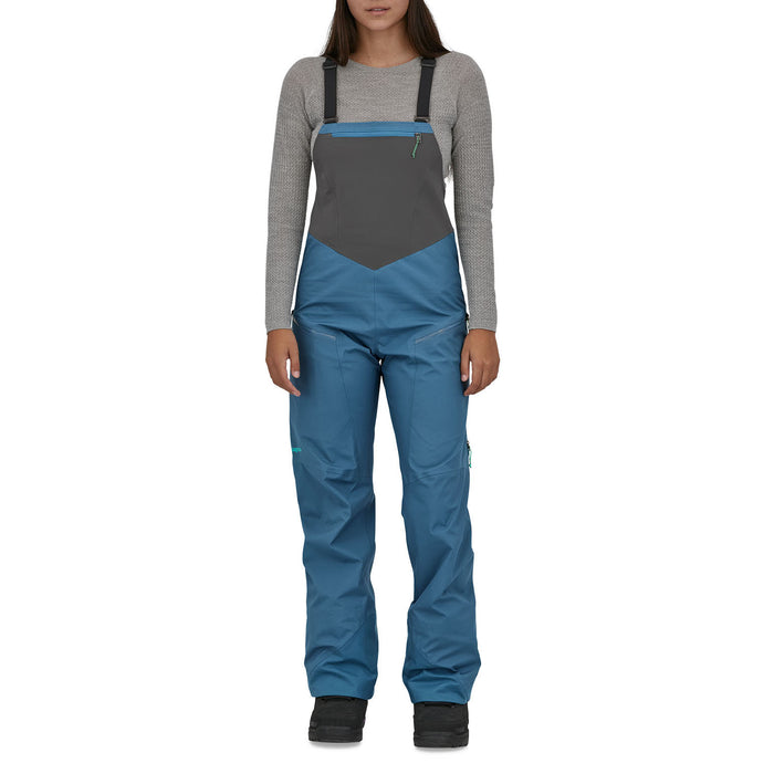 Patagonia Snowdrifter Bibs - Women's Wavy Blue
