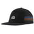 Patagonia Line Logo Ridge Stripe Funfarer Cap Black